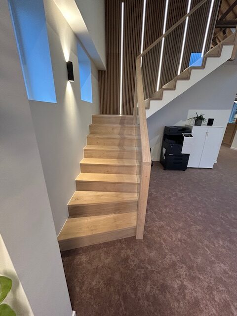 houten trappen op maat Merelbeke